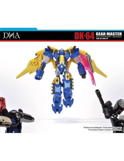 DNA Design DK-64 Upgrade Kit for Transformers One Studio Series Voyager Class Sentinel Prime