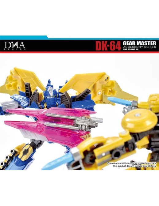 DNA Design DK-64 Upgrade Kit for Transformers One Studio Series Voyager Class Sentinel Prime