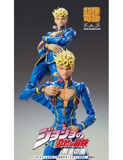 Medicos Super Action Statue JoJo's Bizarre Adventure Golden Wind Giorno Giovanna Second
