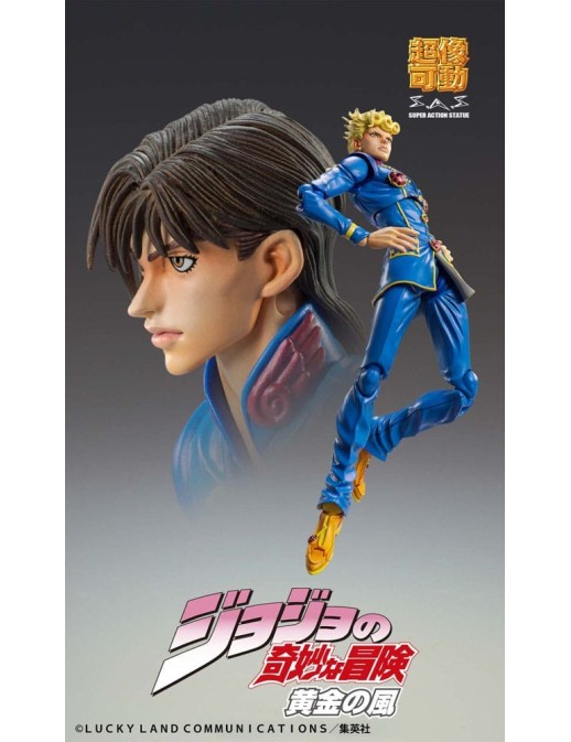 Medicos Super Action Statue JoJo's Bizarre Adventure Golden Wind Giorno Giovanna Second
