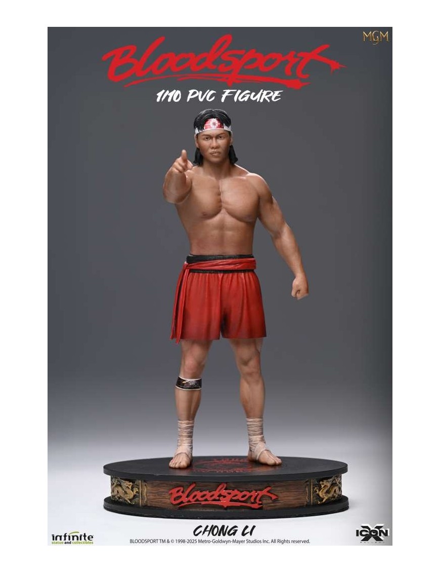 Infinite Statue & Collectibles Icon X Bloodsport Chong Li 1/10 Scale Statue Infinite Statue & Collectibles Icon X Bloodsport Chong Li 1/10 Scale Statue