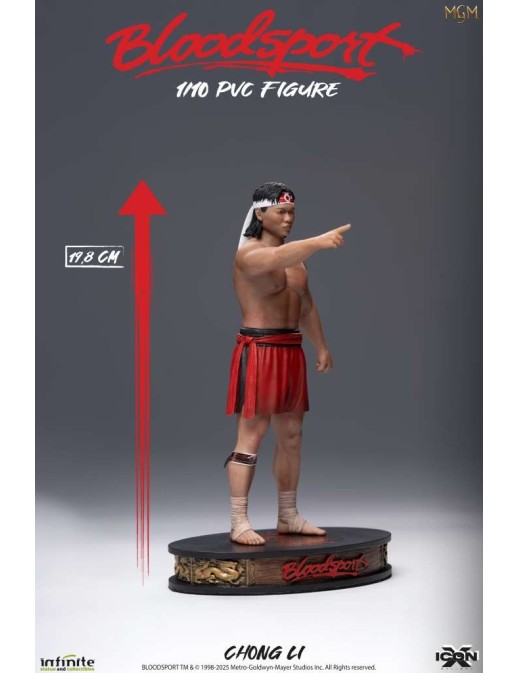 Infinite Statue & Collectibles Icon X Bloodsport Chong Li 1/10 Scale Statue