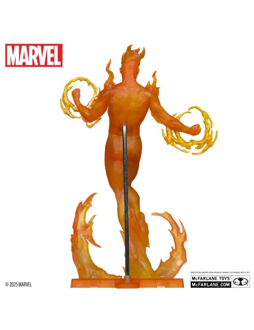 Mc Farlane Toys Marvel Comics The Thing and the Human Torch 10  The Human Torch 1/6 Scale Statue