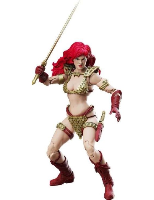 Boss Fight Studio H.A.C.K.S. Figure Red Sonja Red and Gold Version Deluxe Limited Edition