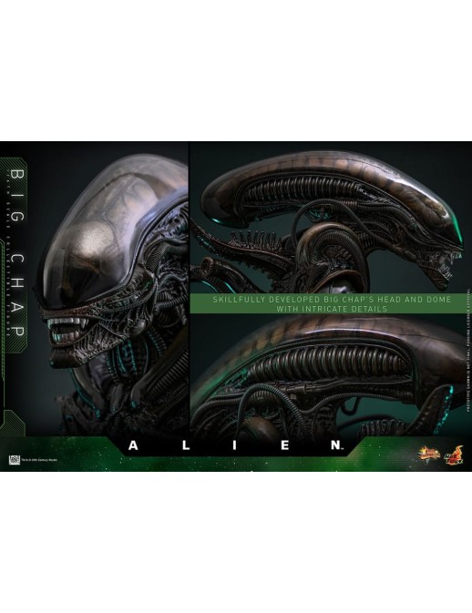 Hot Toys Movie Masterpiece Alien Big Chap 1/6 Scale Collectible Figure