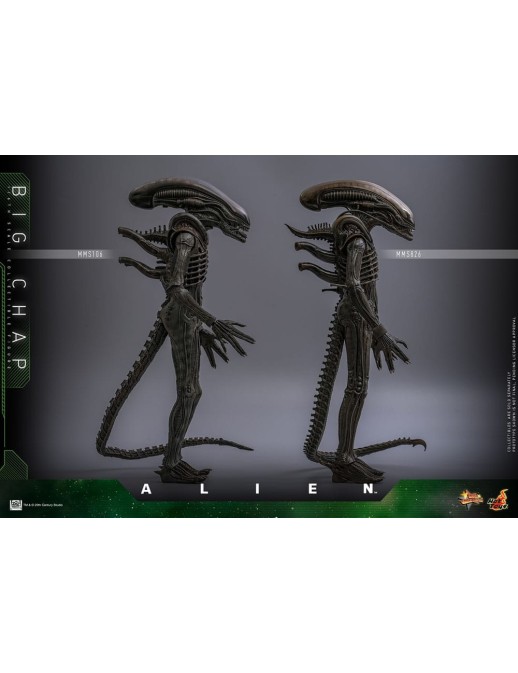 Hot Toys Movie Masterpiece Alien Big Chap 1/6 Scale Collectible Figure