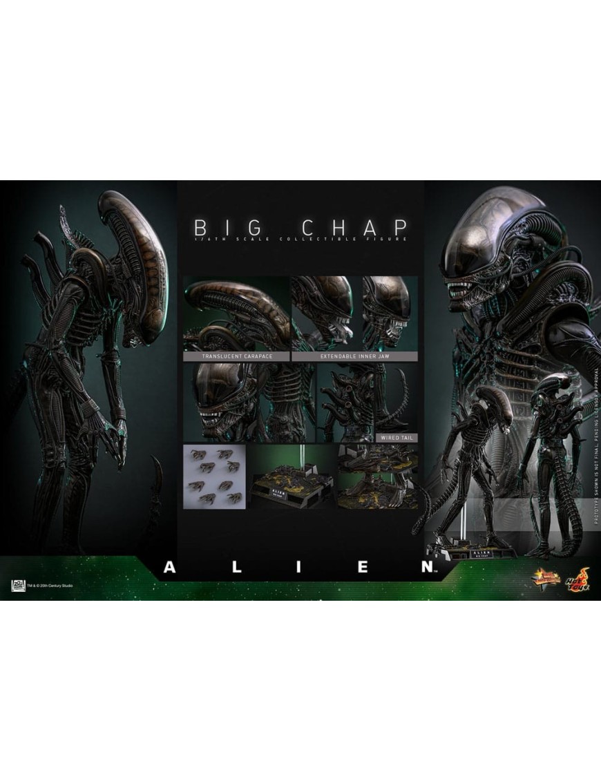 Hot Toys Television Masterpiece Alien Big Chap 1/6 Scale Collectible Figure Hot Toys Television Masterpiece Alien Big Chap 1/6 Scale Collectible Figure