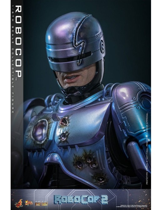 Hot Toys Movie Masterpiece Robocop 2 Robocop 1/6 Scale Collectible Figure