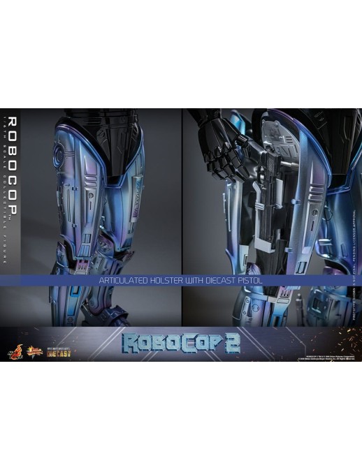 Hot Toys Movie Masterpiece Robocop 2 Robocop 1/6 Scale Collectible Figure