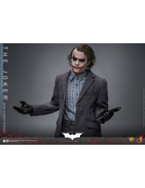 Hot Toys Movie Masterpiece Batman The Dark Knight The Joker Bank Robber Version 1/6 Scale Collectible Figure
