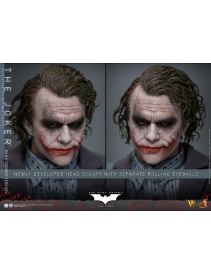 Hot Toys Movie Masterpiece Batman The Dark Knight The Joker Bank Robber Version 1/6 Scale Collectible Figure