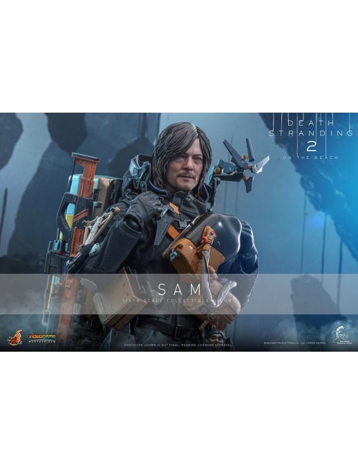 Hot Toys Videogame Masterpiece Death Stranding 2: On The Beach Sam Porter Bridges 1/6 Scale Collectible Figure