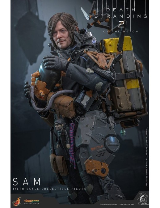 Hot Toys Videogame Masterpiece Batman Death Stranding 2: On The Beach Sam Porter Bridges 1/6 Scale Collectible Figure