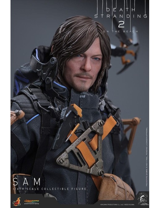 Hot Toys Videogame Masterpiece Death Stranding 2: On The Beach Sam Porter Bridges 1/6 Scale Collectible Figure