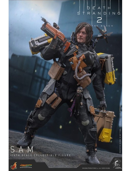 Hot Toys Videogame Masterpiece Batman Death Stranding 2: On The Beach Sam Porter Bridges 1/6 Scale Collectible Figure