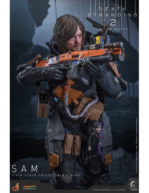Hot Toys Videogame Masterpiece Batman Death Stranding 2: On The Beach Sam Porter Bridges 1/6 Scale Collectible Figure