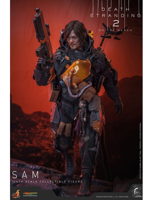 Hot Toys Videogame Masterpiece Batman Death Stranding 2: On The Beach Sam Porter Bridges 1/6 Scale Collectible Figure