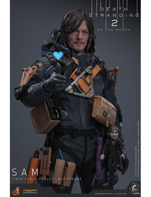 Hot Toys Videogame Masterpiece Batman Death Stranding 2: On The Beach Sam Porter Bridges 1/6 Scale Collectible Figure