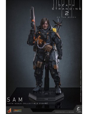 Hot Toys Videogame Masterpiece Death Stranding 2: On The Beach Sam Porter Bridges 1/6 Scale Collectible Figure