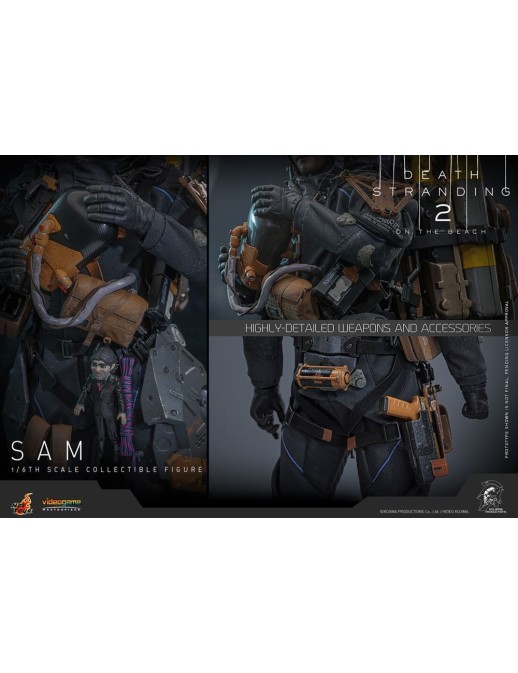 Hot Toys Videogame Masterpiece Batman Death Stranding 2: On The Beach Sam Porter Bridges 1/6 Scale Collectible Figure