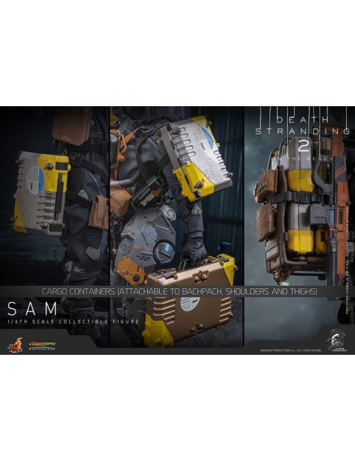Hot Toys Videogame Masterpiece Batman Death Stranding 2: On The Beach Sam Porter Bridges 1/6 Scale Collectible Figure