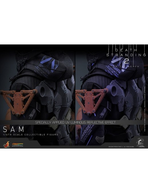 Hot Toys Videogame Masterpiece Death Stranding 2: On The Beach Sam Porter Bridges 1/6 Scale Collectible Figure