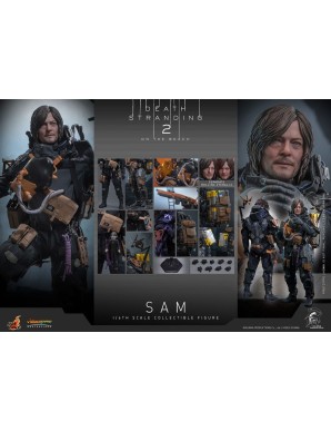 Hot Toys Videogame Masterpiece Batman Death Stranding 2: On The Beach Sam Porter Bridges 1/6 Scale Collectible Figure