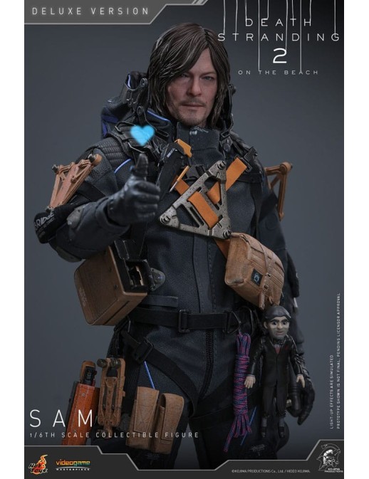 Hot Toys Videogame Masterpiece Death Stranding 2: On The Beach Sam Porter Bridges 1/6 Scale Collectible Figure Deluxe Version