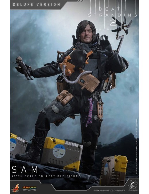 Hot Toys Videogame Masterpiece Death Stranding 2: On The Beach Sam Porter Bridges 1/6 Scale Collectible Figure Deluxe Version