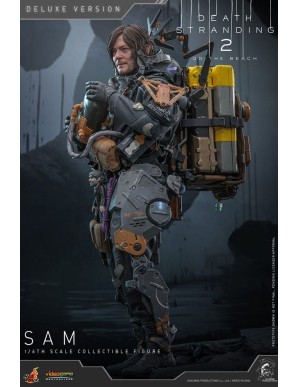 Hot Toys Videogame Masterpiece Death Stranding 2: On The Beach Sam Porter Bridges 1/6 Scale Collectible Figure Deluxe Version