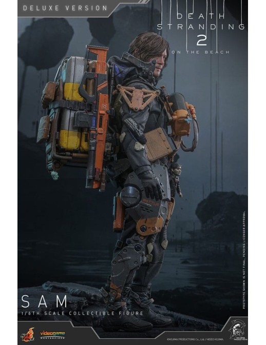 Hot Toys Videogame Masterpiece Death Stranding 2: On The Beach Sam Porter Bridges 1/6 Scale Collectible Figure Deluxe Version