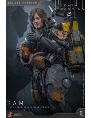 Hot Toys Videogame Masterpiece Death Stranding 2: On The Beach Sam Porter Bridges 1/6 Scale Collectible Figure Deluxe Version