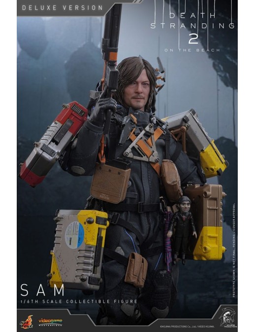 Hot Toys Videogame Masterpiece Death Stranding 2: On The Beach Sam Porter Bridges 1/6 Scale Collectible Figure Deluxe Version