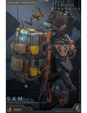 Hot Toys Videogame Masterpiece Death Stranding 2: On The Beach Sam Porter Bridges 1/6 Scale Collectible Figure Deluxe Version