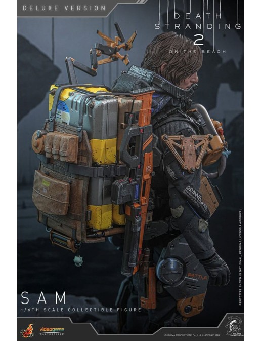 Hot Toys Videogame Masterpiece Death Stranding 2: On The Beach Sam Porter Bridges 1/6 Scale Collectible Figure Deluxe Version