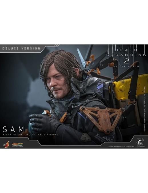Hot Toys Videogame Masterpiece Death Stranding 2: On The Beach Sam Porter Bridges 1/6 Scale Collectible Figure Deluxe Version