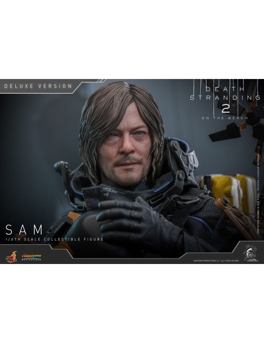 Hot Toys Videogame Masterpiece Death Stranding 2: On The Beach Sam Porter Bridges 1/6 Scale Collectible Figure Deluxe Version