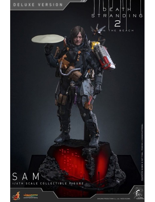 Hot Toys Videogame Masterpiece Death Stranding 2: On The Beach Sam Porter Bridges 1/6 Scale Collectible Figure Deluxe Version