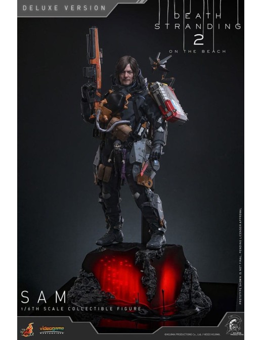 Hot Toys Videogame Masterpiece Death Stranding 2: On The Beach Sam Porter Bridges 1/6 Scale Collectible Figure Deluxe Version