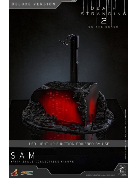 Hot Toys Videogame Masterpiece Death Stranding 2: On The Beach Sam Porter Bridges 1/6 Scale Collectible Figure Deluxe Version