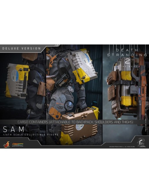 Hot Toys Videogame Masterpiece Death Stranding 2: On The Beach Sam Porter Bridges 1/6 Scale Collectible Figure Deluxe Version