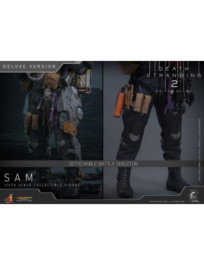 Hot Toys Videogame Masterpiece Death Stranding 2: On The Beach Sam Porter Bridges 1/6 Scale Collectible Figure Deluxe Version