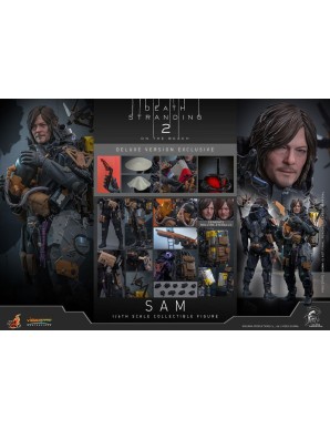 Hot Toys Videogame Masterpiece Death Stranding 2: On The Beach Sam Porter Bridges 1/6 Scale Collectible Figure Deluxe Version