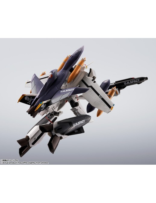 Bandai Hi-Metal R Macross Zero VF-0S Phoenix + QF-2200D-B Ghost Roy Focker Custom