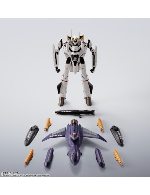 Bandai Hi-Metal R Macross Zero VF-0S Phoenix + QF-2200D-B Ghost Roy Focker Custom