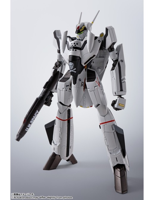 Bandai Hi-Metal R Macross Zero VF-0S Phoenix + QF-2200D-B Ghost Roy Focker Custom