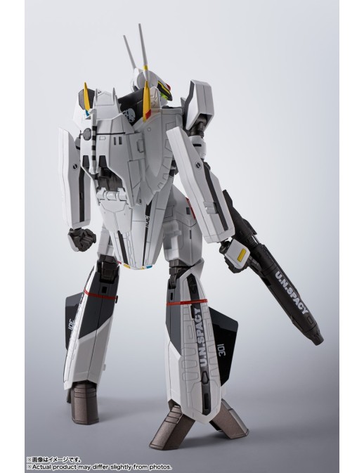 Bandai Hi-Metal R Macross Zero VF-0S Phoenix + QF-2200D-B Ghost Roy Focker Custom