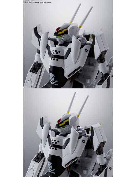 Bandai Hi-Metal R Macross Zero VF-0S Phoenix + QF-2200D-B Ghost Roy Focker Custom