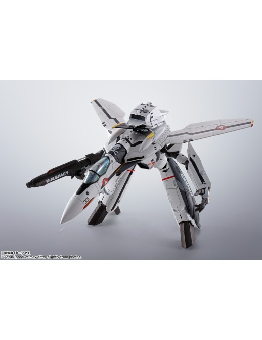 Bandai Hi-Metal R Macross Zero VF-0S Phoenix + QF-2200D-B Ghost Roy Focker Custom