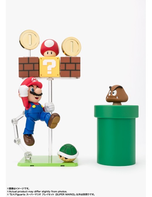 Bandai S.H. Figuarts Super Mario Playset